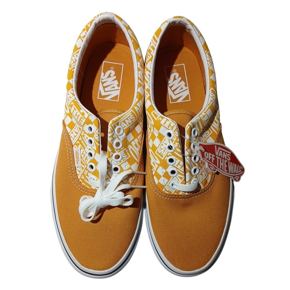 VANS Era Off The Wall Golden Nugget New With Box &Tag Sneakers Skater Sz9.5 #551 - Picture 10 of 11